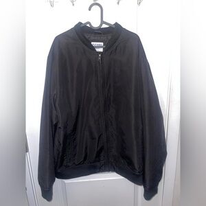 Men’s Old Navy Black Bomber Jacket Size XL Preowned